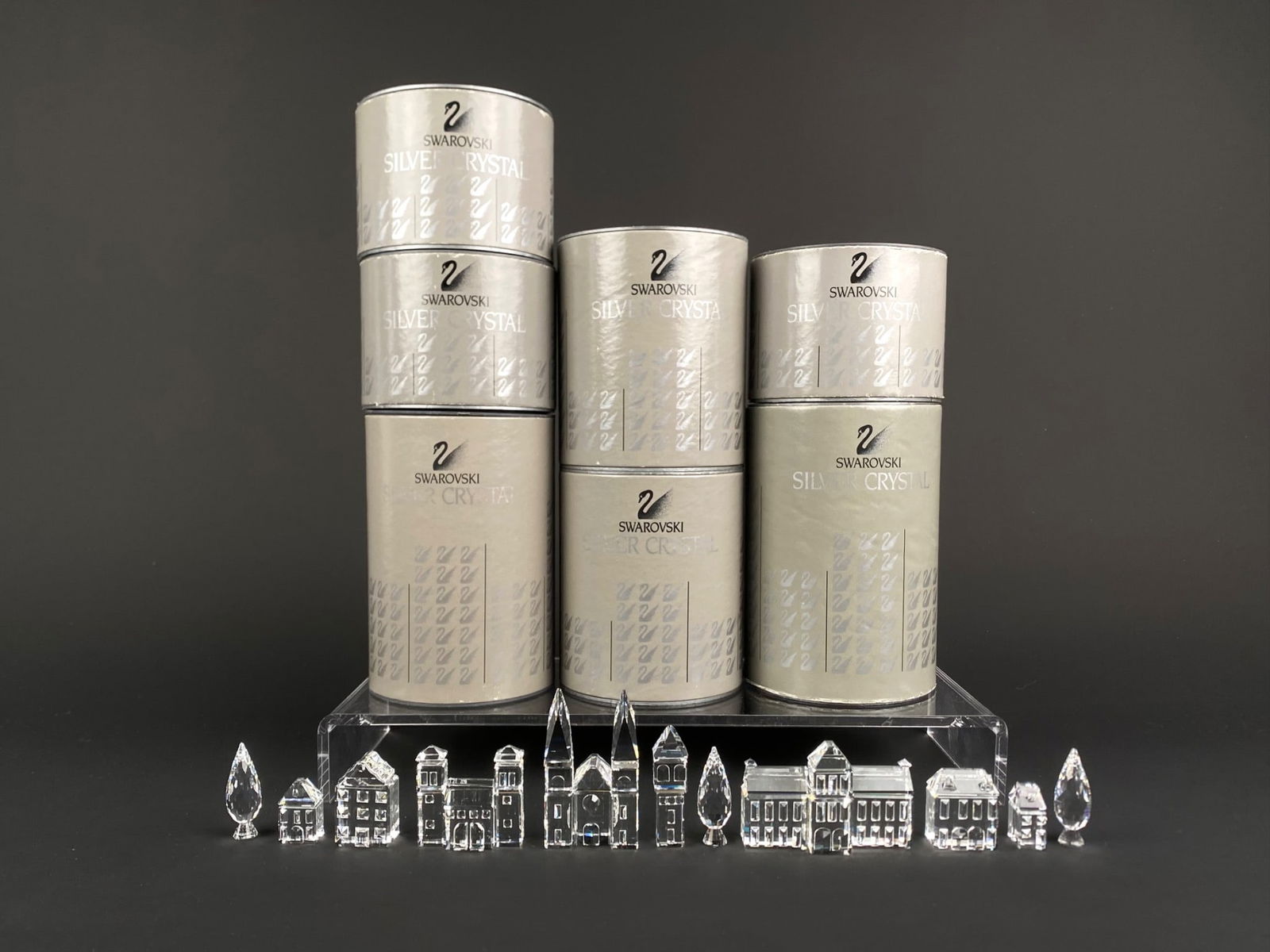 Swarovski Silver Crystal ‘Crystal City’ Collection with Original Boxes (1 of 12)