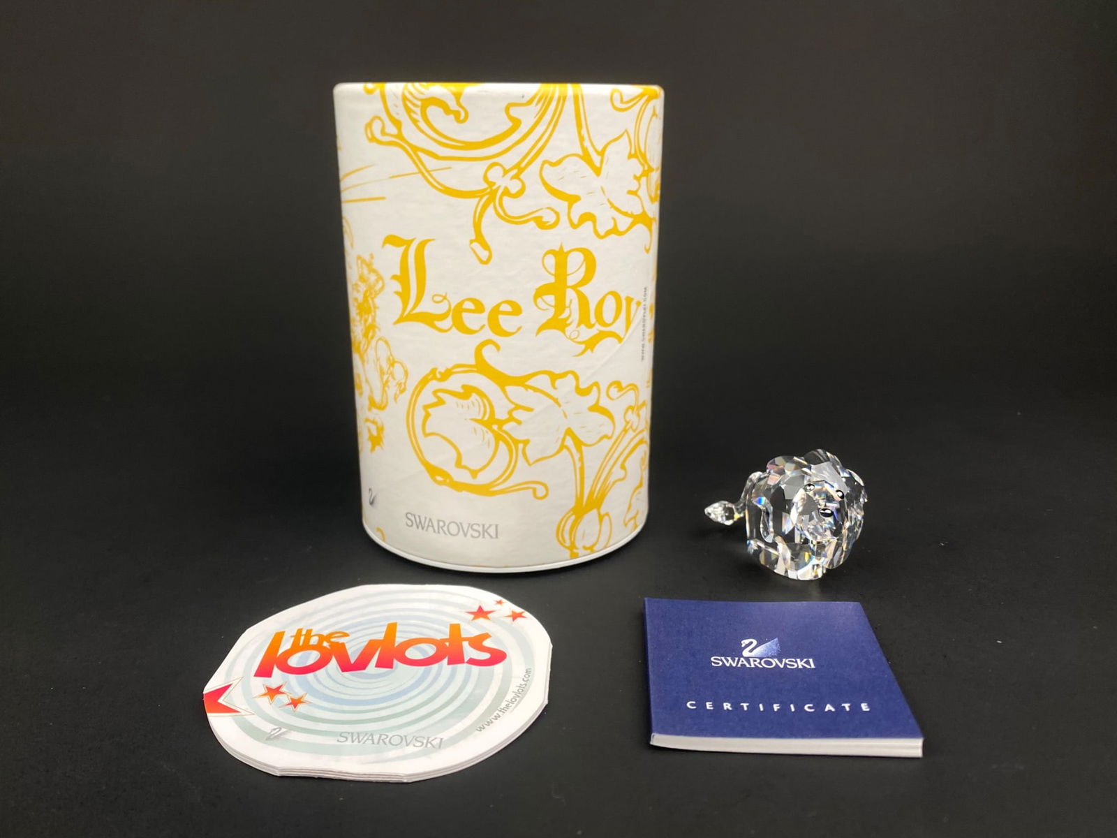 Swarovski Lovlots ‘Lee Roy’ Lion with Original Box and Certificate (1 of 11)