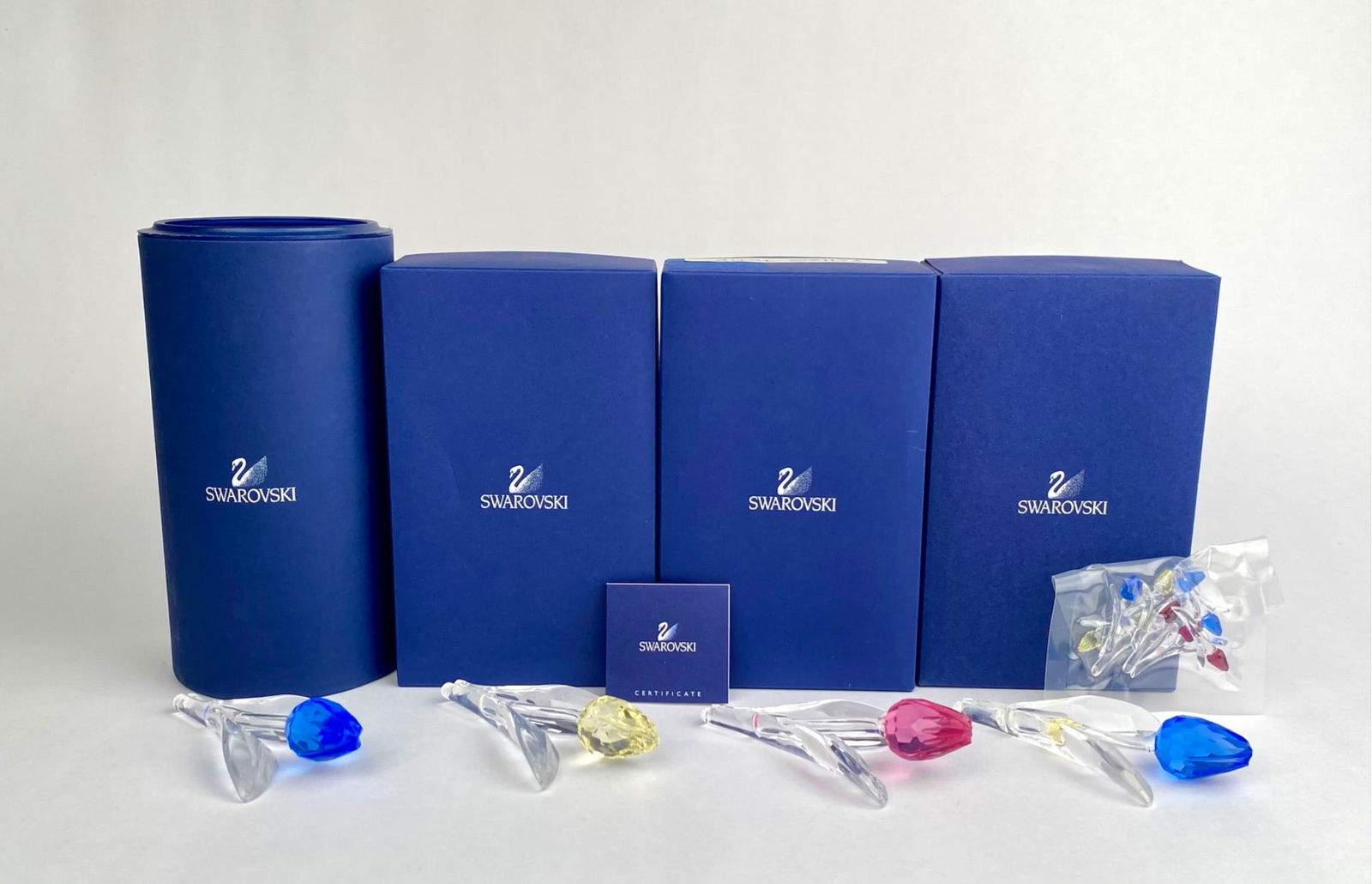 Swarovski Crystal Tulip Set with Certificate & Original Boxes (1 of 5)