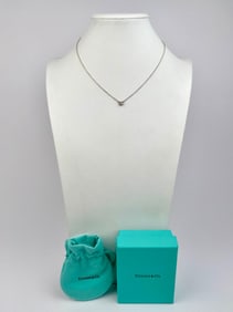 Tiffany & Co. Elsa Peretti ‘Diamonds by the Yard’ Sterling Silver Necklace