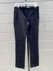 Wolford Black Tailored Slim Fit Stretch Trousers, Size 38