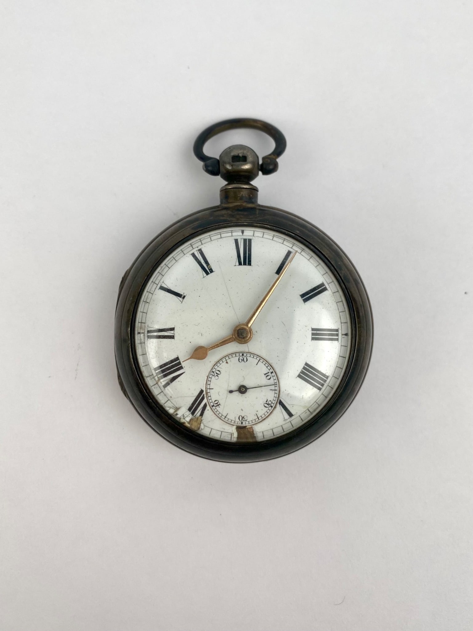19th Century English Sterling Silver Verge Fusee Pocket Watch (1 of 12)