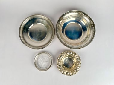 Lot of Four Sterling Silver Bowls