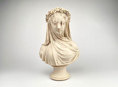 Sculptured Arts Studio ‘Veiled Lady’ Bust, Made in England