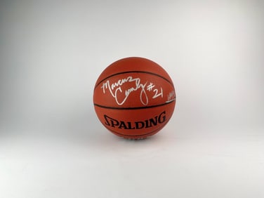 Marcus Camby Signed Spalding NBA Basketball