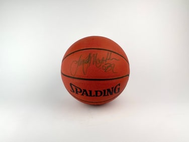 Jamal Mashburn Signed Spalding NBA Basketball