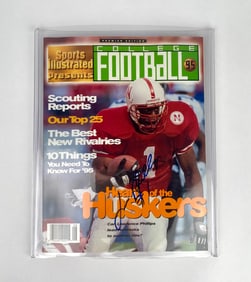Sports Illustrated 1995 Magazine, Signed by Lawrence Phillips