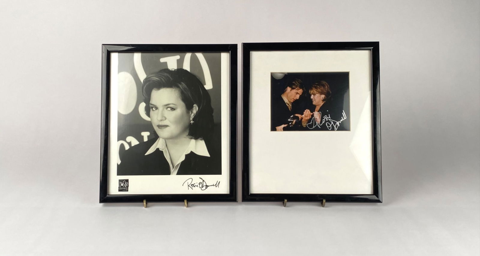 Set of Two Signed Rosie O’Donnell Photographs (1 of 7)