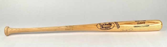 Louisville Slugger 180 Grand Slam Signed Bat by Cal Ripken Jr.