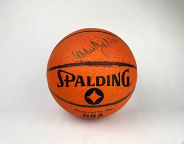 Kareem Abdul-Jabbar Signed Spalding NBA Basketball