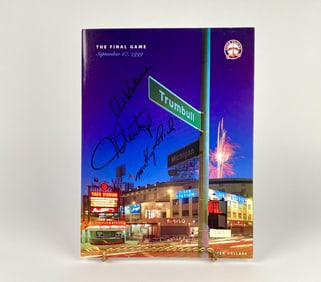 1999 Tiger Stadium Final Game Programed by Al Kaline, Alan Trammell, and Mickey Lolich