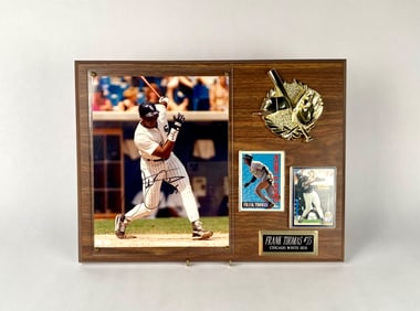 Frank Thomas #35 Chicago White Sox Autographed Plaque