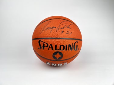 Dominique Wilkins Autographed Basketball