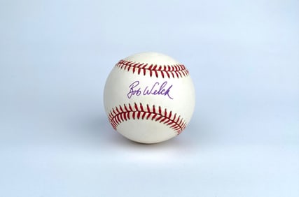 Official American League Baseball Signed by Bob Welch