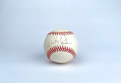 Rawlings Official National League Baseball Signed by Curtis Pride