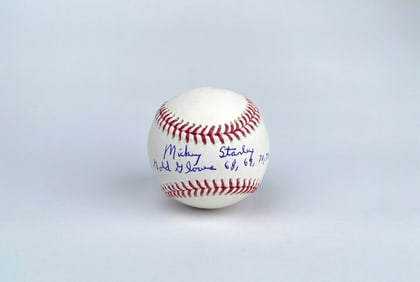 Rawlings Official MLB Baseball Signed by Mickey Stanley