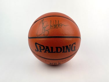 Chris Webber Signed Spalding NBA Indoor/Outdoor Basketball