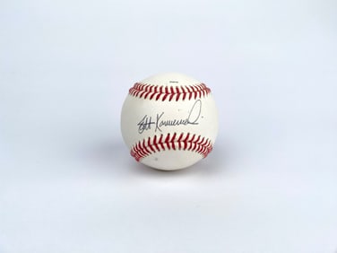 Scott Kamieniecki Autographed Diamond Official League Baseball
