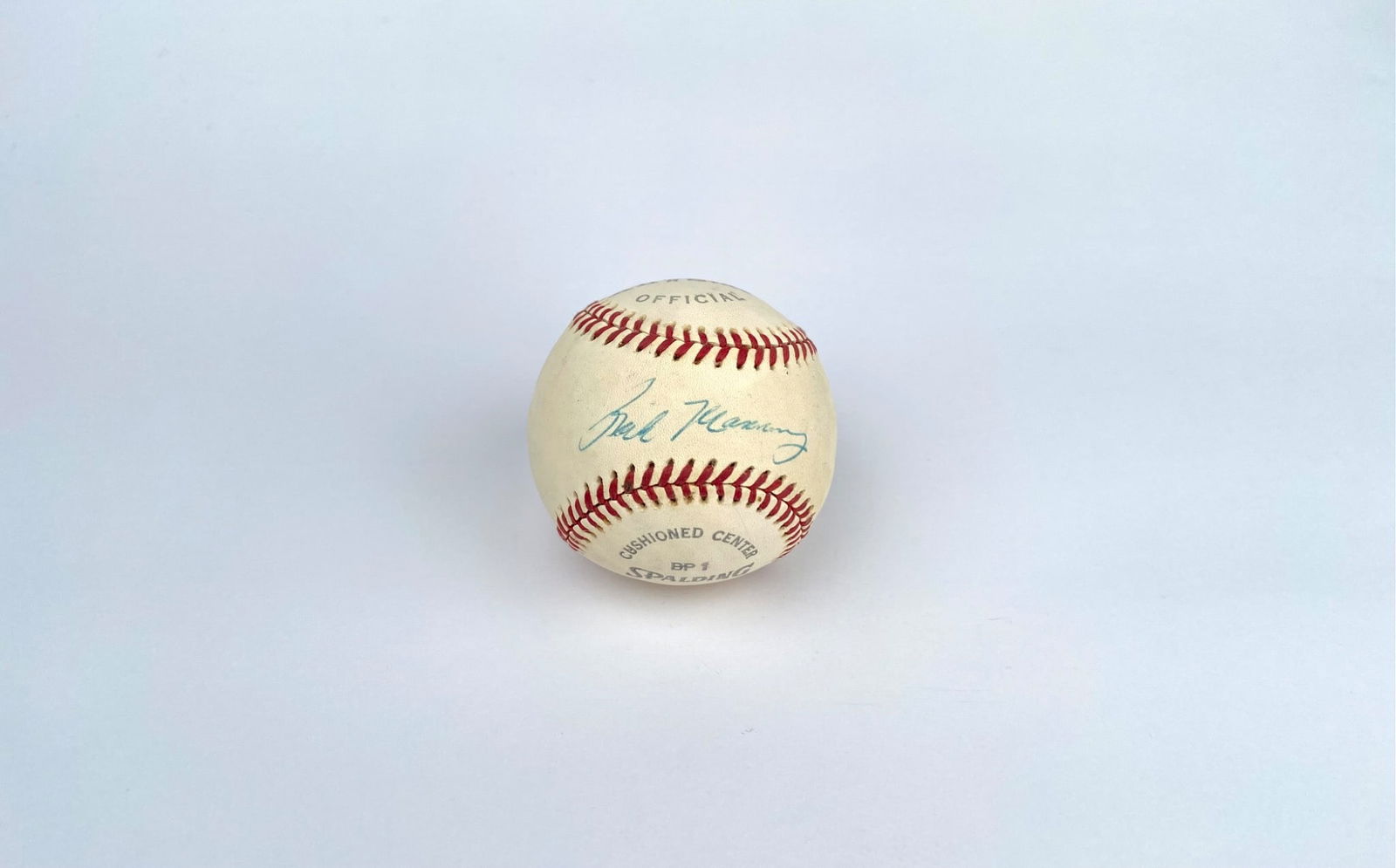 Spalding All-Star Official Baseball Signed by Rick Manning (1 of 5)