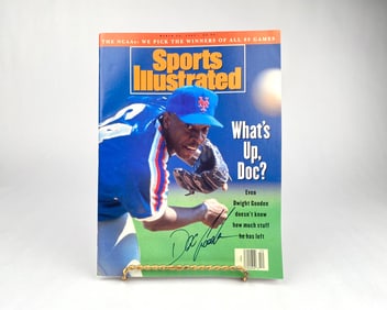 Sports Illustrated March 22, 1993 Signed by Dwight Gooden