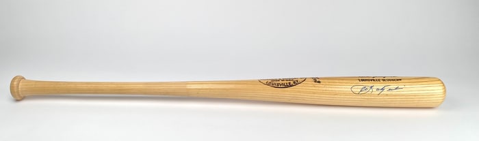 Louisville Slugger Baseball Bat Signed by Carl Yastrzemski