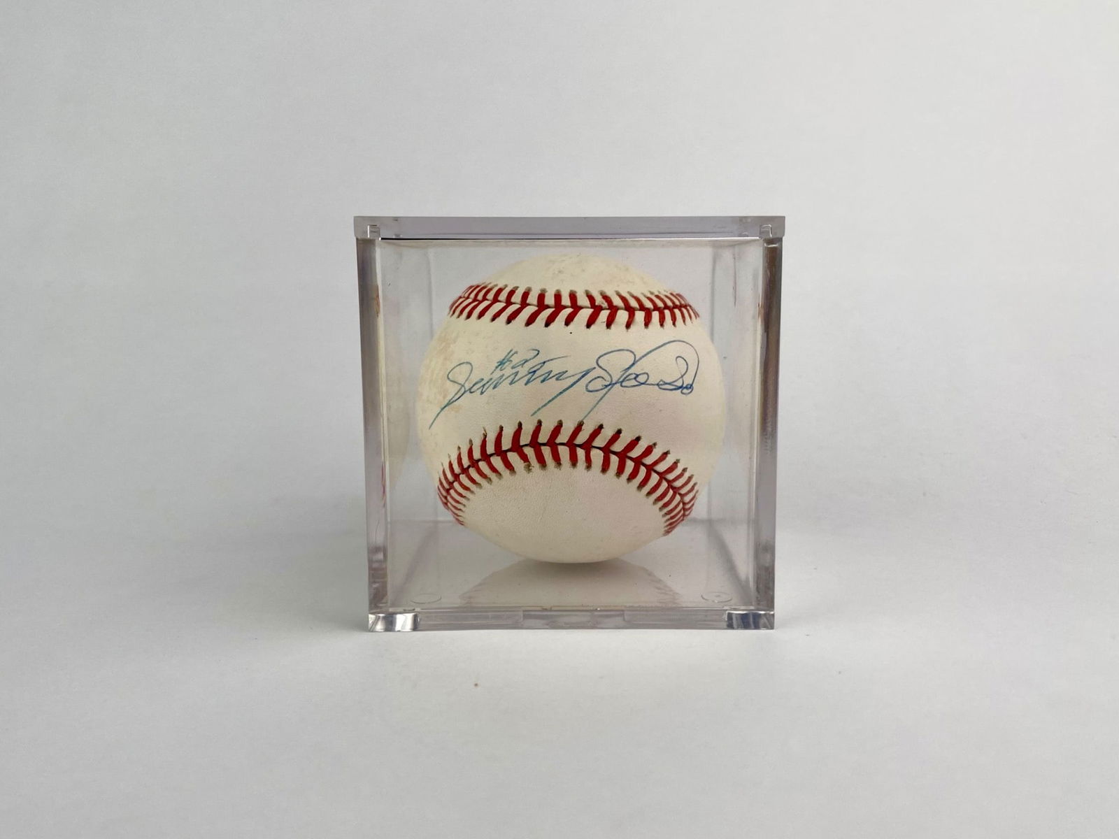 Sammy Sosa Signed Official American League Baseball (1 of 8)