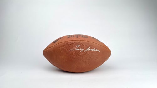 Wilson NFL Football Signed by Terry Bradshaw