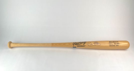 Cecil Fielder Signed Rawlings Adirondack Big Stick Baseball Bat