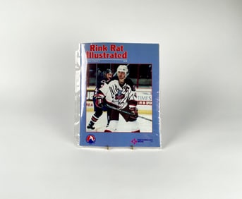 Rink Rat Illustrated Magazine Autographed by Geordie Kinnear