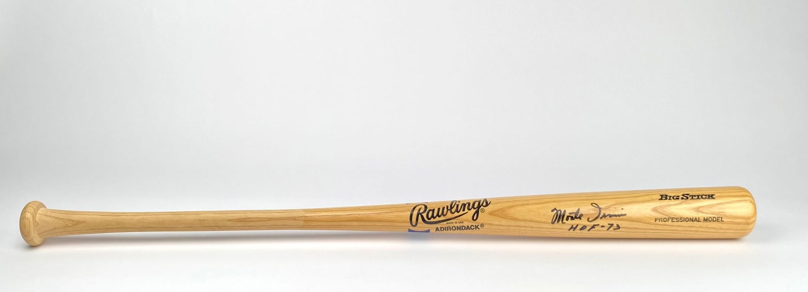 Monte Irvin Signed Rawlings Professional Model Baseball Bat (1 of 5)