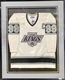 Framed Wayne Gretzky Autographed Los Angeles Kings Jersey