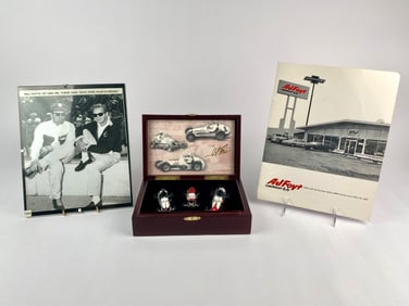 A.J. Foyt / Bowes Seal Fast Limited Edition 1:43 Three-Car Set with Memorabilia