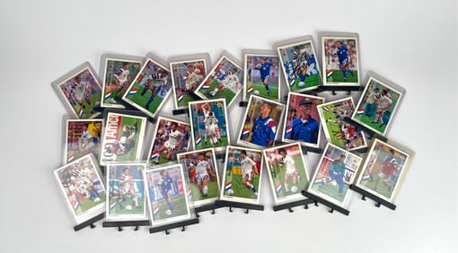 24 1994 World Cup USA Signed Card Collection