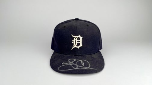 Tony Clark Signed Detroit Tigers New Era 59FIFTY Hat (COA Sticker)