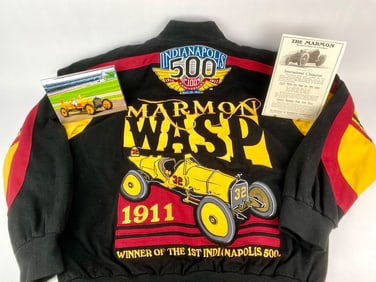 Indianapolis 500 100th Anniversary Marmon Wasp Jacket and Memorabilia Set