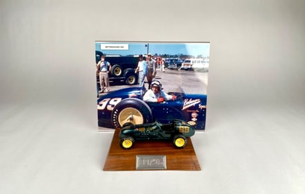 Tony Bettenhausen 1956 Belanger Special Race Car Model with Photo