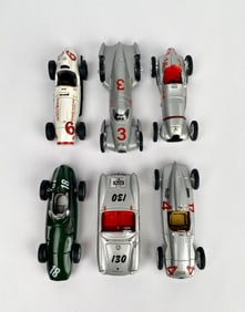 Lot of 6 Brumm Die-Cast Racing Cars