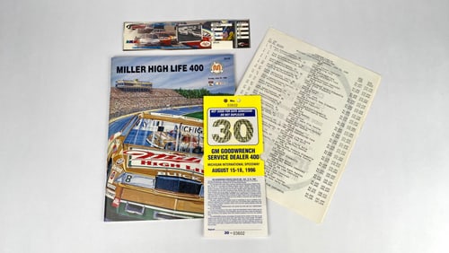 Michigan International Speedway Racing Ephemera Collection