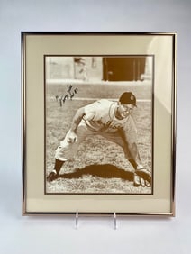 George Kell Signed Detroit Tigers Photo