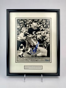 Paul Hornung Signed Green Bay Packers Framed Photo
