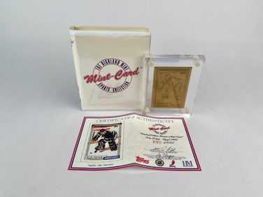 1992 Topps Felix Potvin Limited Edition Bronze Mint-Card