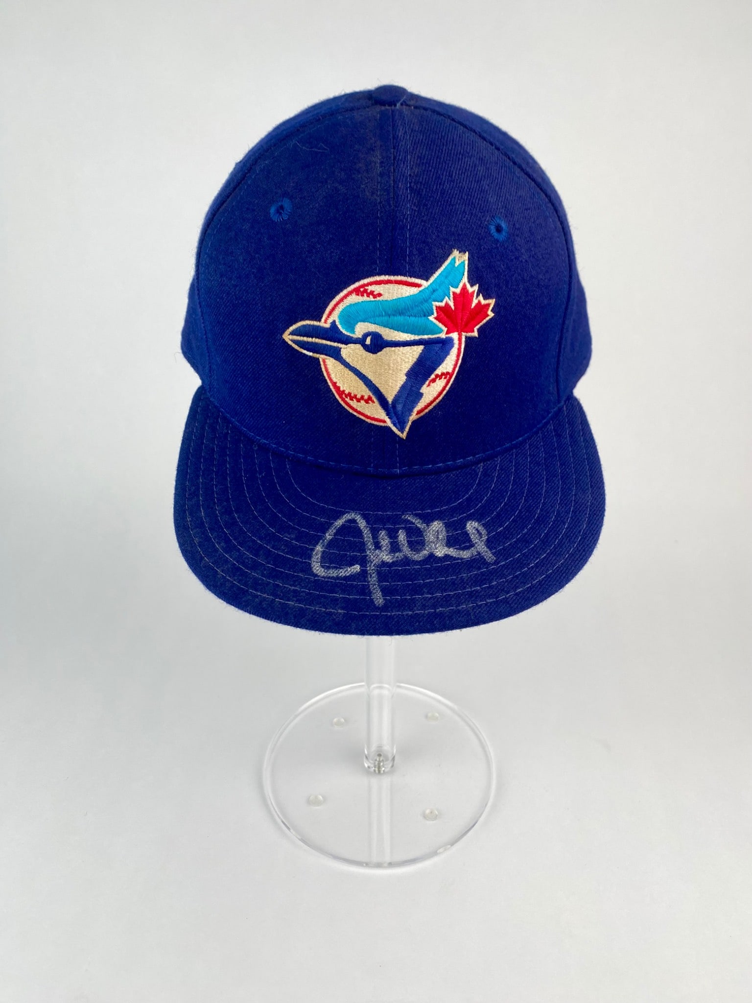 John Olerud Signed Toronto Blue Jays Fitted Wool Cap (1 of 10)