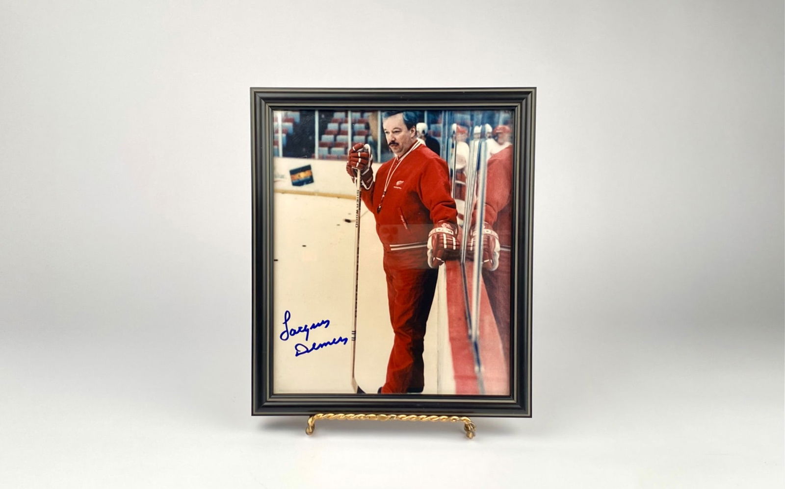 Framed Photograph Signed by Jacques Demers (1 of 4)