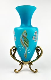 Fenton Landmark Collection Hand-Painted Amphora Vase