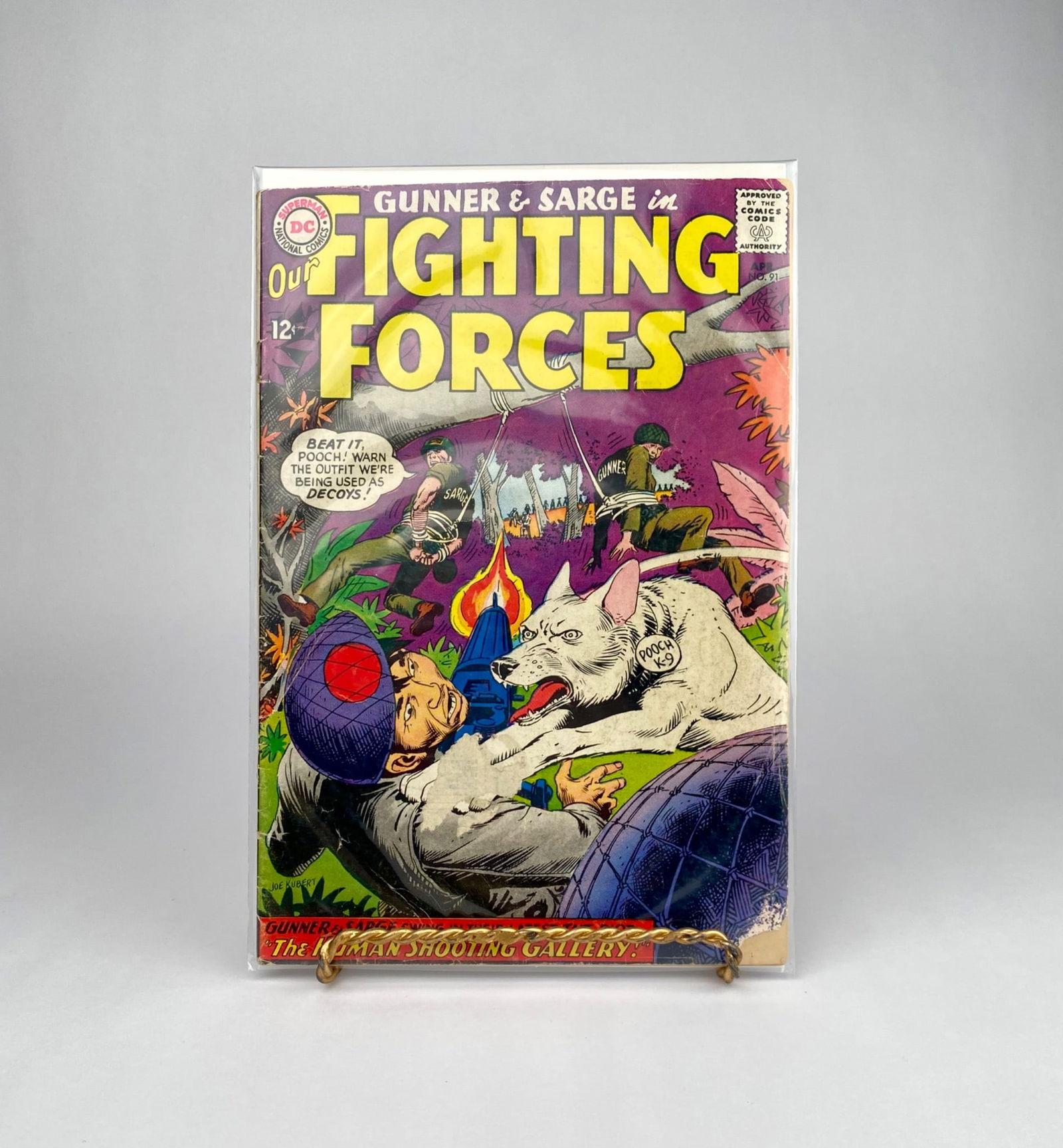 Our Fighting Forces #91, DC Comics, April 1965 (1 of 5)
