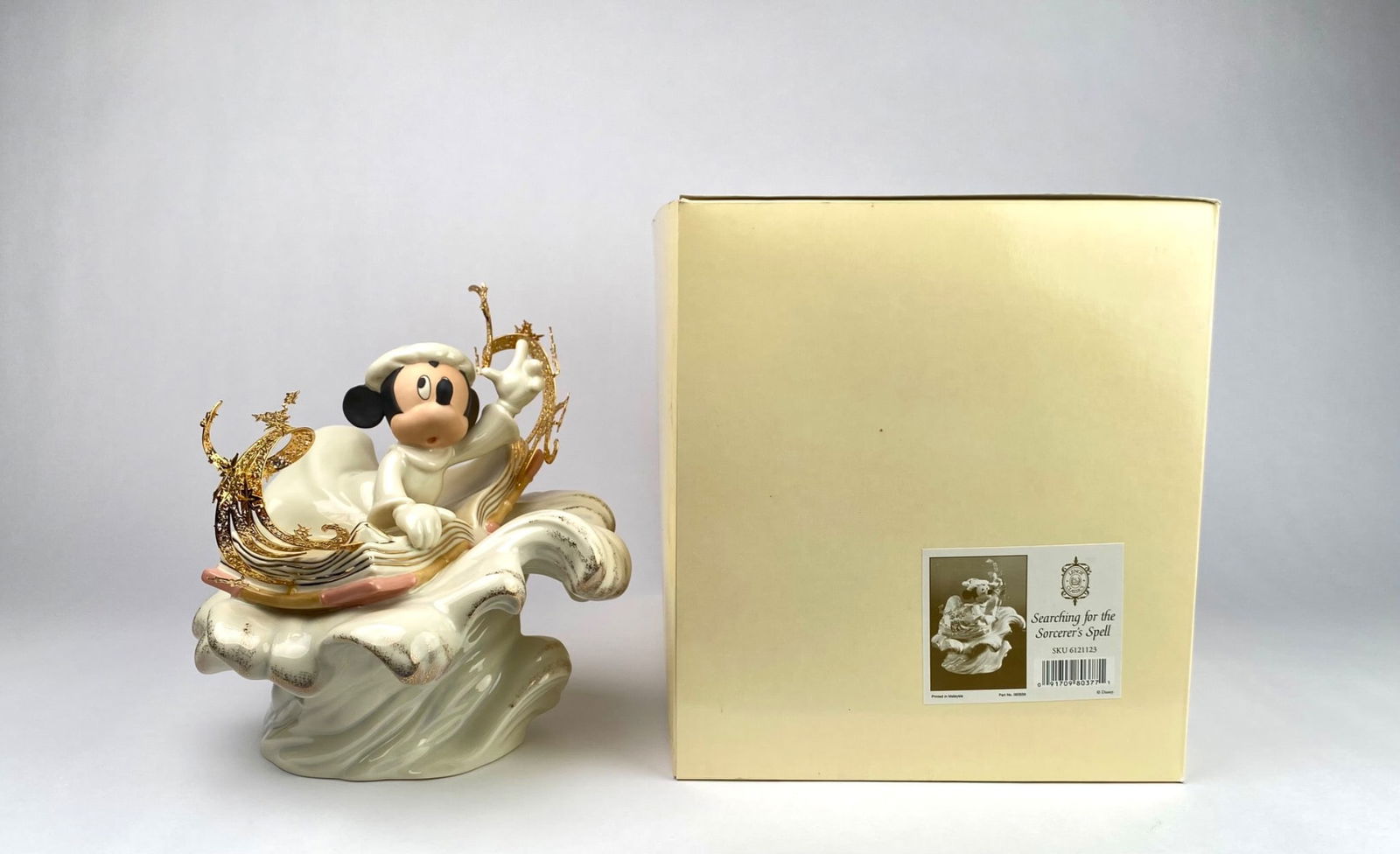 Lenox Disney Showcase Collection ‘In Search of the Sorcerer’s Spell’ Porcelain Figurine with (1 of 9)