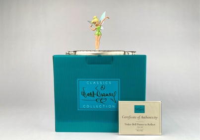 Walt Disney Classics Collection ‘Tinker Bell Pauses to Reflect’ Figurine with COA & Box