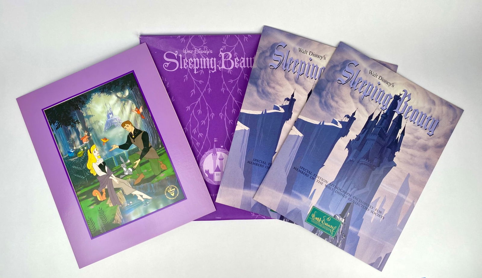 Walt Disney Sleeping Beauty Commemorative Lithograph Set (1 of 6)