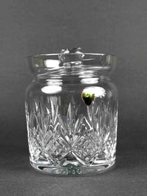 Waterford Crystal 'Lismore' Cut Glass Lidded Jar
