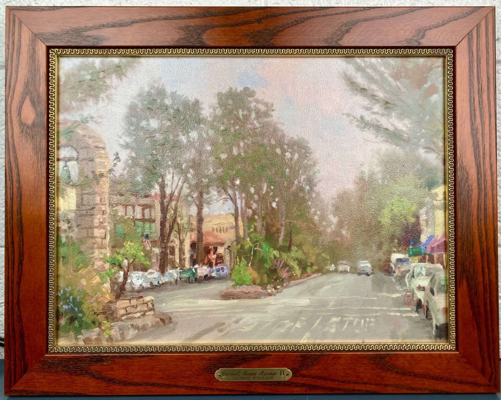 Thomas Kinkade ‘Carmel, Ocean Avenue II’ Limited Edition Print (1 of 10)